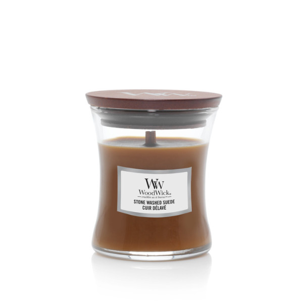 WoodWick Stone Washed Suede Mini