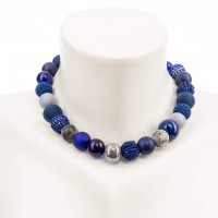 Halskette Bollywood Midnight-Blue
